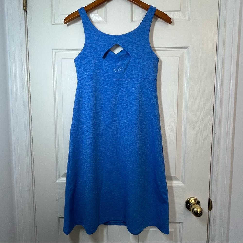 Kuhl Sky Blue Mova Aktiv Sleeveless Athletic Dress size small - Picture 2 of 7